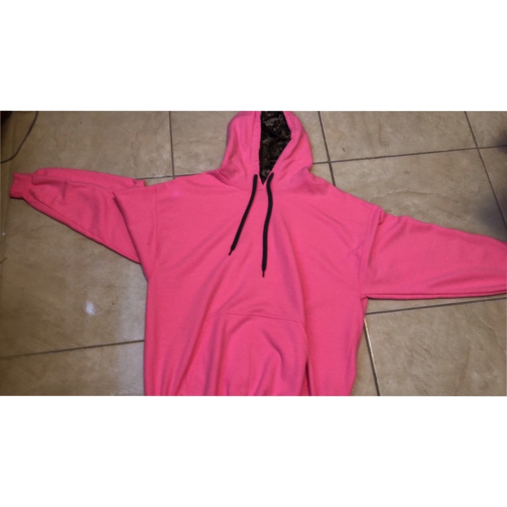 Pink hoodie